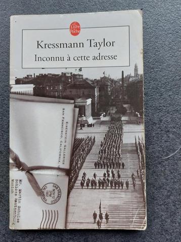 Kressmann Taylor - Inconnu à cette adresse beschikbaar voor biedingen