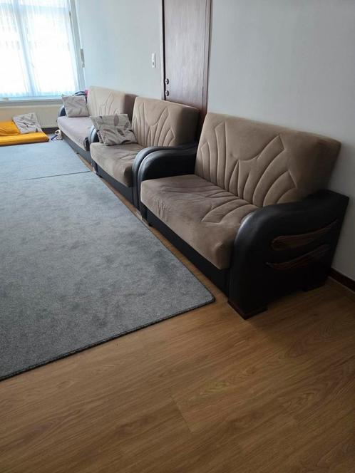 Zetels te koop met bedfunctie! MOETEN DRINGEND WEG, Huis en Inrichting, Zetels | Zetels, Ophalen