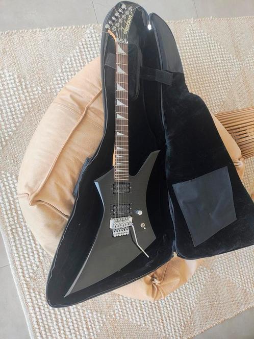 Jackson Ke3 Kelly 1998 transparant black, Muziek en Instrumenten, Snaarinstrumenten | Gitaren | Elektrisch, Gebruikt, Solid body
