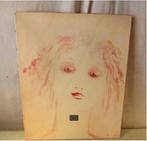 Mooi Modern Geschilderd Werk 'Lieve Krullebol' - Rita Toelen, Ophalen of Verzenden