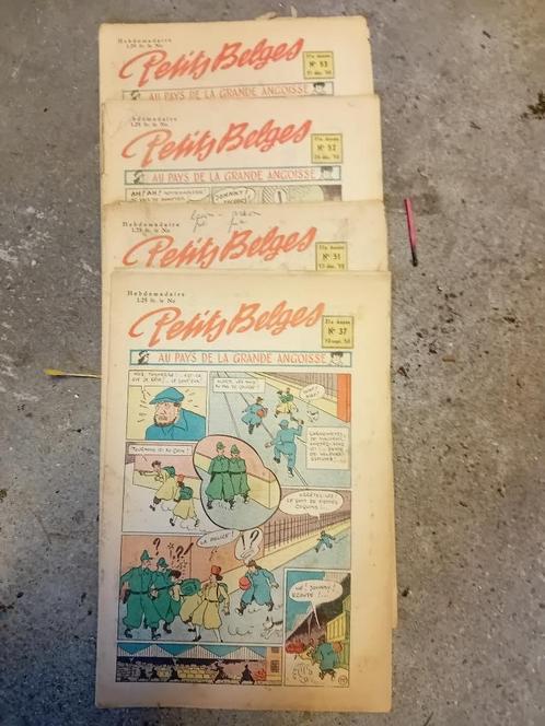 Petits Belges,  4 numéros année 1950, Boeken, Tijdschriften en Kranten, Gelezen, Ophalen of Verzenden