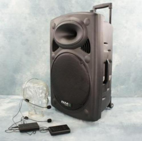IBIZA SOUND PORT12VHF-BT MOBILE SPEAKER MET 2 DRAADLOZE HEAD, Audio, Tv en Foto, Luidsprekerboxen, Nieuw, Overige typen, Ophalen of Verzenden