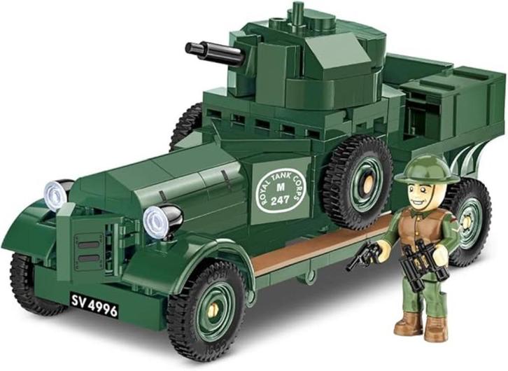 COBI Rolls Royce Patroon MK 1920 SNELLE GRATIS LEVERING, Hobby en Vrije tijd, Modelbouw | Auto's en Voertuigen, Nieuw, Tank, 1:32 tot 1:50