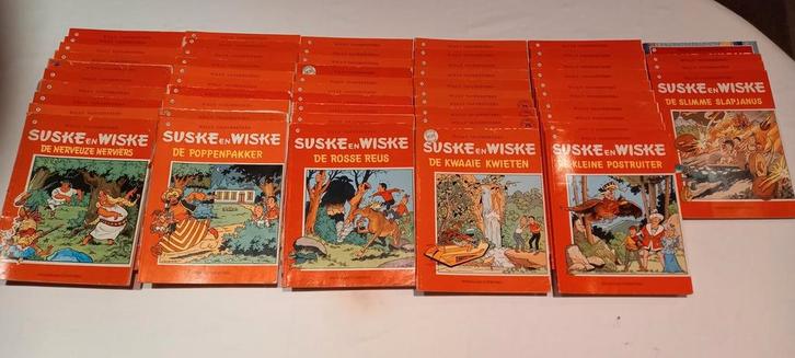 Suske en Wiske  43 strips, Boeken, Stripverhalen, Zo goed als nieuw, Ophalen of Verzenden