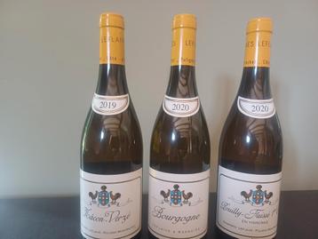 Lot Domaine Leflaive :Bourgogne,Pouilly fuissé,Macon verzé beschikbaar voor biedingen