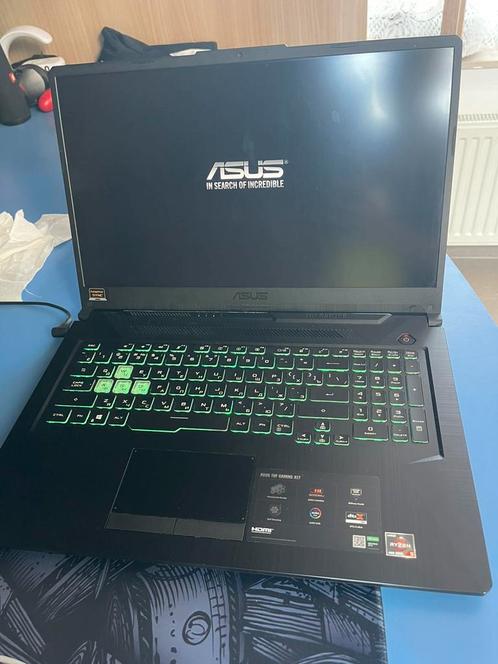Gaming laptop Asus Tuf Gaming A17 grote laptop, Computers en Software, Windows Laptops, Zo goed als nieuw, 17 inch of meer, SSD