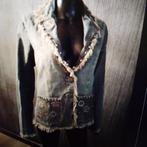 Unieke mooie jeansvest. Women, Jeansjas, Verzenden, Gedragen, Maat 38/40 (M)