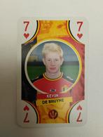 Een speelkaart over de rode duivel Kevin de Bruyne kleur ver, Collections, Articles de Sport & Football, Enlèvement, Comme neuf
