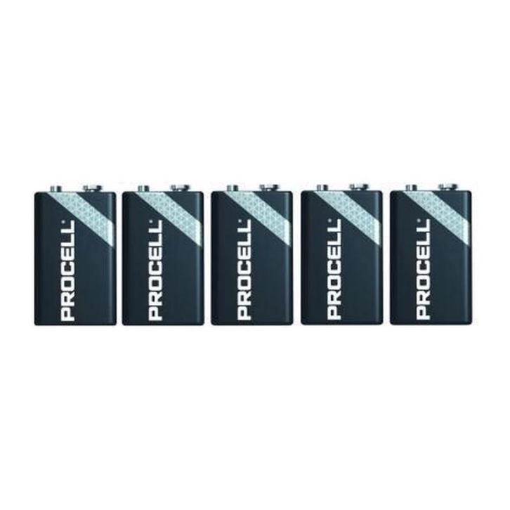 Procell Alkaline 9V 5-pack, Hobby en Vrije tijd, Elektronica-componenten, Nieuw, Ophalen of Verzenden