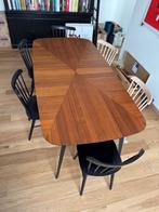 Eettafel voor 8 personen Walnut (Watford), Ophalen, 100 tot 150 cm, Vintage 50s, Zo goed als nieuw