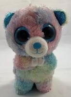 Ty Beanie Boos Hope beer glitterogen knuffel velours 15 cm, Kinderen en Baby's, Verzenden, Zo goed als nieuw, Beer