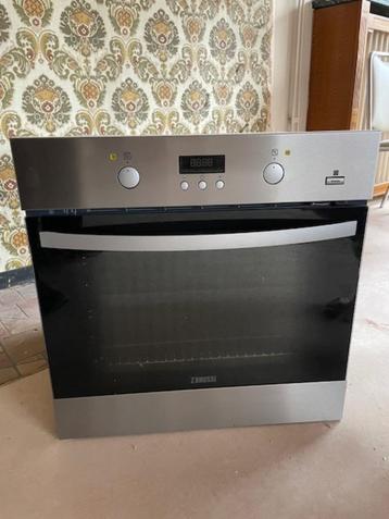 Zanussi inbouwoven, Elektronische apparatuur, Ophalen, Zo goed als nieuw, Inbouw, Oven met grill