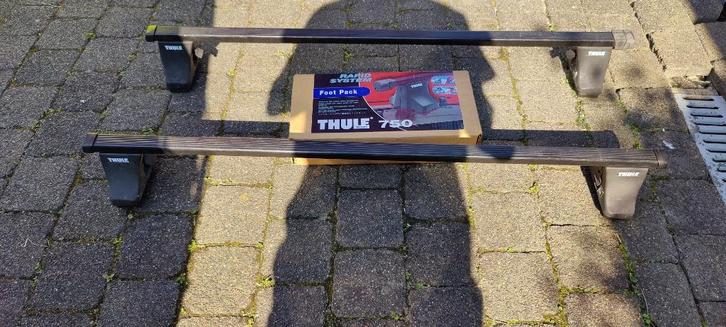 2 dakdragers Thule Met 750 kit, Auto-onderdelen, Overige Auto-onderdelen, Gebruikt, Ophalen