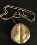 Collier Vintage Vogue Bijoux VB des Années 70, Bijoux, Sacs & Beauté, Enlèvement ou Envoi, Autres matériaux, Collier, Doré