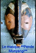 Unieke origineel masker Etnische  Pende Noord-Katanga  RDC, Antiek en Kunst, Ophalen of Verzenden