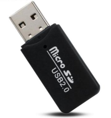 USB-A 2.0 High Speed Micro SD TF Geheugenkaartlezer Adapter beschikbaar voor biedingen