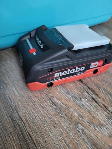 Metabo accu 18v 4ah, Enlèvement ou Envoi, Neuf