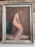 Schilderij G. Bollen ‘Naakt’, Antiek en Kunst, Kunst | Schilderijen | Modern, Ophalen of Verzenden