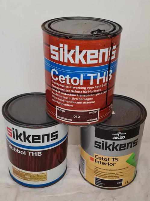 Sikkens Cetol en andere beitsen, Doe-het-zelf en Bouw, Verf, Beits en Lak, Zo goed als nieuw, Beits, Minder dan 5 liter, Bruin