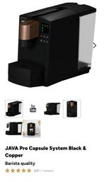 NIEUW. Java Pro Capsule System Black & Copper, Electroménager, Enlèvement
