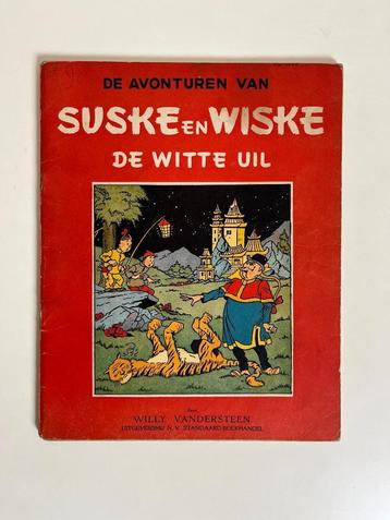 Suske en Wiske 7 - De Witte Uil - 1e druk 1950 beschikbaar voor biedingen