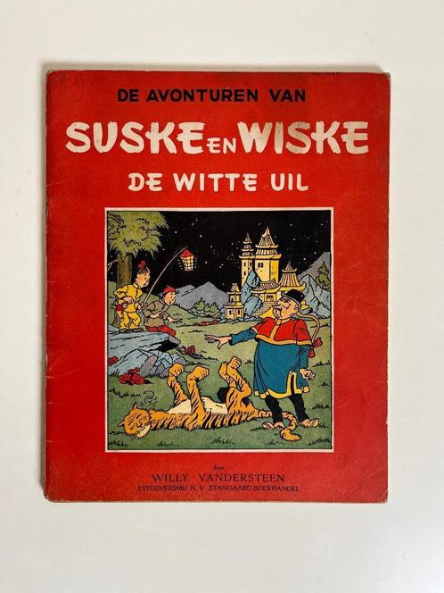 Suske en Wiske 7 - De Witte Uil - 1e druk 1950, Boeken, Stripverhalen, Verzenden