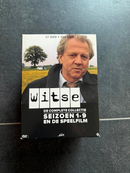 37 dvd’s Witse complete collectie seizoen 1-9 en film BOX, Cd's en Dvd's, Dvd's | Tv en Series, Zo goed als nieuw, Ophalen of Verzenden