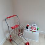 Elektronische kassa en karretje, Ophalen, Gebruikt
