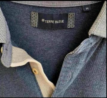 Heren polo maat M van Terre Bleue