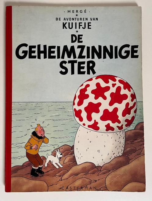 Kuifje - De Geheimzinnige Ster - jaren 60, Livres, BD, Envoi