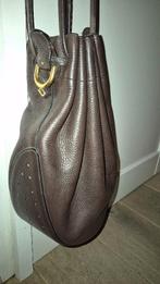 Bruine handtas Delvaux Tabarin, Enlèvement ou Envoi, Utilisé, Brun, Sac à main