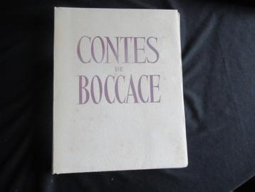 livre  ancien  contes  de boccace 1947