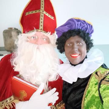 Sinterklaas en Piet op bezoek! disponible aux enchères