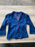 Blazer blauw voor op kleedje / feestkledij 110 / 116, Kinderen en Baby's, Ophalen, Zo goed als nieuw