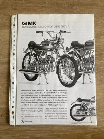 Dossier unique contenant de la documentation Gilera cyclomot, Vélos & Vélomoteurs, Modes d'emploi & Notices d'utilisation, Envoi