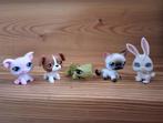 5 figurines Little Pet Shop LPS, Enlèvement, Utilisé