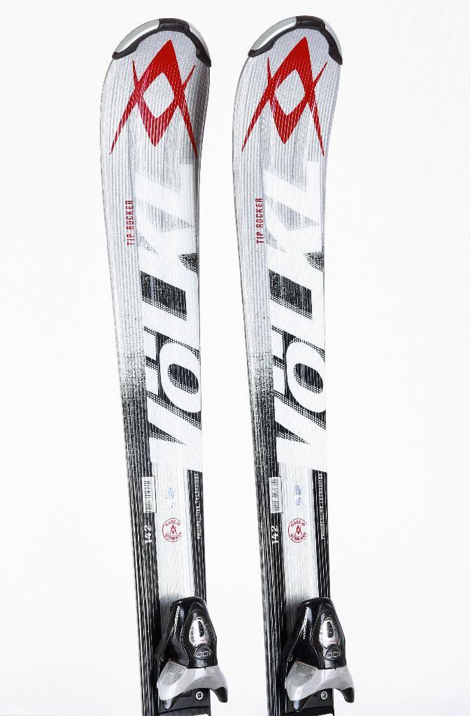 142 ski's VOLKL RTM 7.4, black/grey, tip rocker, Sport en Fitness, Skiën en Langlaufen, Gebruikt, Ski's, Ski, Rossignol, Carve