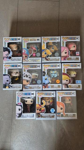 Funko's van One Piece beschikbaar voor biedingen