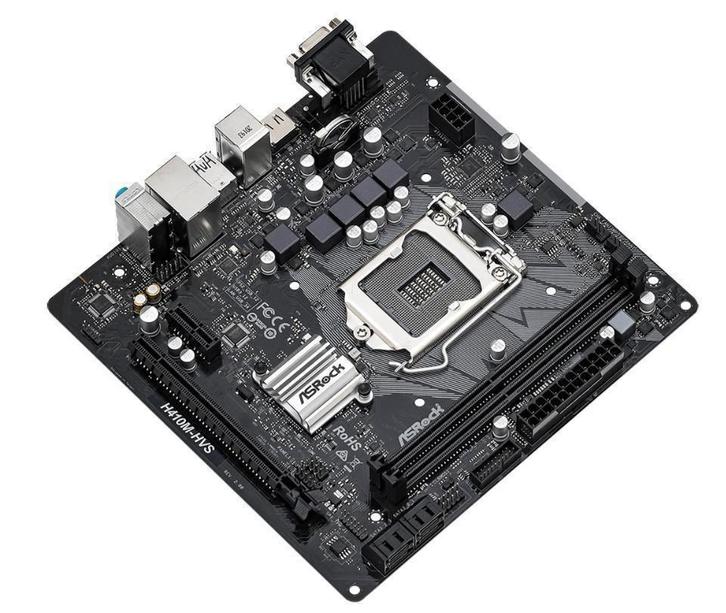 Asrock H410M-HDV R2.0 LGA1200, Computers en Software, Moederborden, Zo goed als nieuw, Intel, DDR4, Ophalen of Verzenden