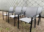 Nieuw! Nieuw! Set van 6 stapelbaar tuinstoelen in topstaat, Tuin en Terras, Tuinstoelen, Ophalen, Zo goed als nieuw