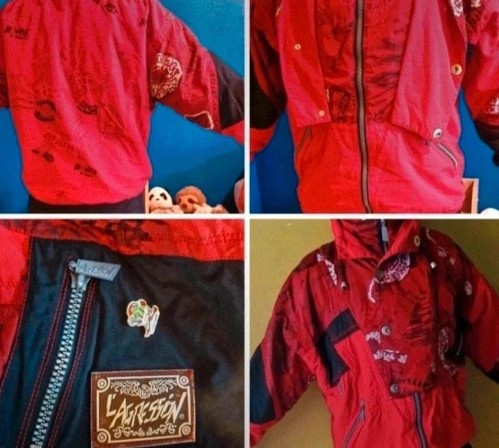 The Aggression Ski Jacket, Zipper & Snap als nieuw, Kleding | Heren, Wintersportkleding, Zo goed als nieuw, Jack, Maat 52/54 (L)