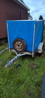 Kleine aanhangwagen met zeil, Auto diversen, Ophalen, Gebruikt