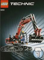 Lego Technic Excavator 8294 - Compleet, alleen de set, Zo goed als nieuw, Complete set, Lego