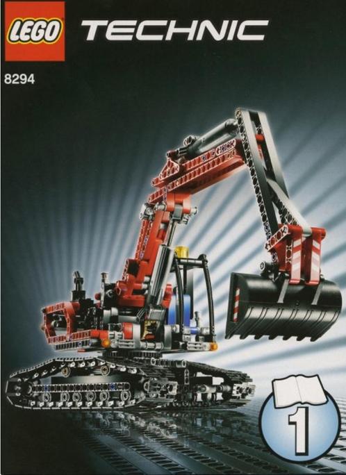 Lego Technic Excavator 8294 - Complete, just the set, Enfants & Bébés, Jouets | Duplo & Lego, Comme neuf, Lego, Ensemble complet