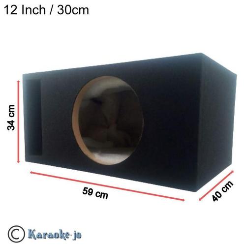 Subwoofer behuizing 12Inch 30 Cm 54 Liter, Auto diversen, Auto-accessoires, Nieuw, Ophalen of Verzenden