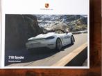 PORSCHE 718 Spyder 06/19, Livres, Autos | Brochures & Magazines, Porsche, Enlèvement ou Envoi, Neuf