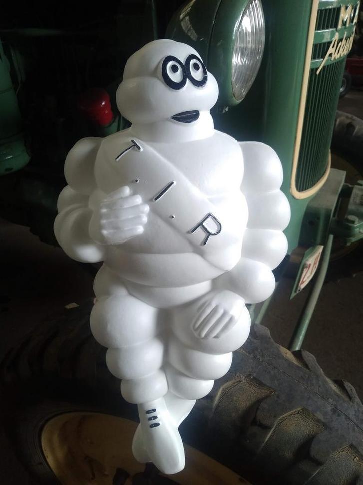 MICHELIN Bibendum T.I.R  47cm., Verzamelen, Merken en Reclamevoorwerpen, Gebruikt, Reclamebord, Ophalen of Verzenden