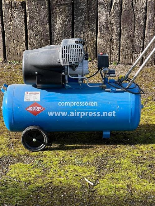 Compressor van 100 liter - Airpress 260 l/min, Doe-het-zelf en Bouw, Compressors, Gebruikt, 6 tot 10 bar, 25 tot 100 liter, 200 tot 400 liter/min