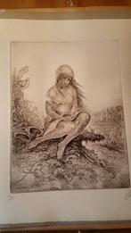 Prachtige etsen van Jan Keustermans (1917-2009), Ophalen of Verzenden