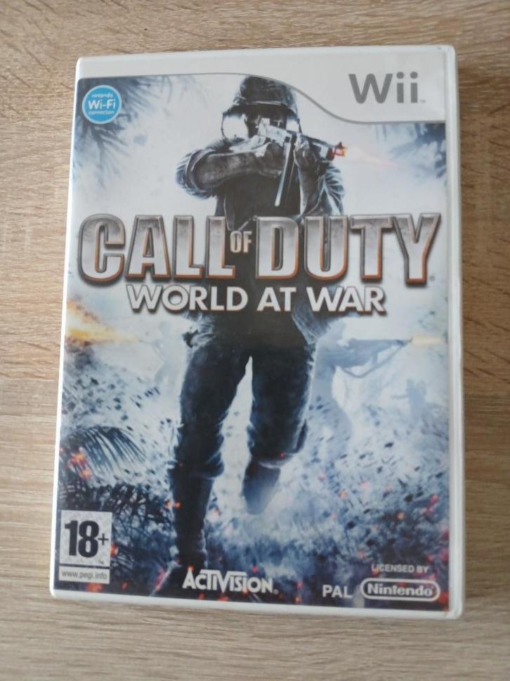 Call Of Duty - World At War, Games en Spelcomputers, Games | Nintendo Wii, Gebruikt, Vechten, 1 speler, Vanaf 18 jaar, Ophalen of Verzenden